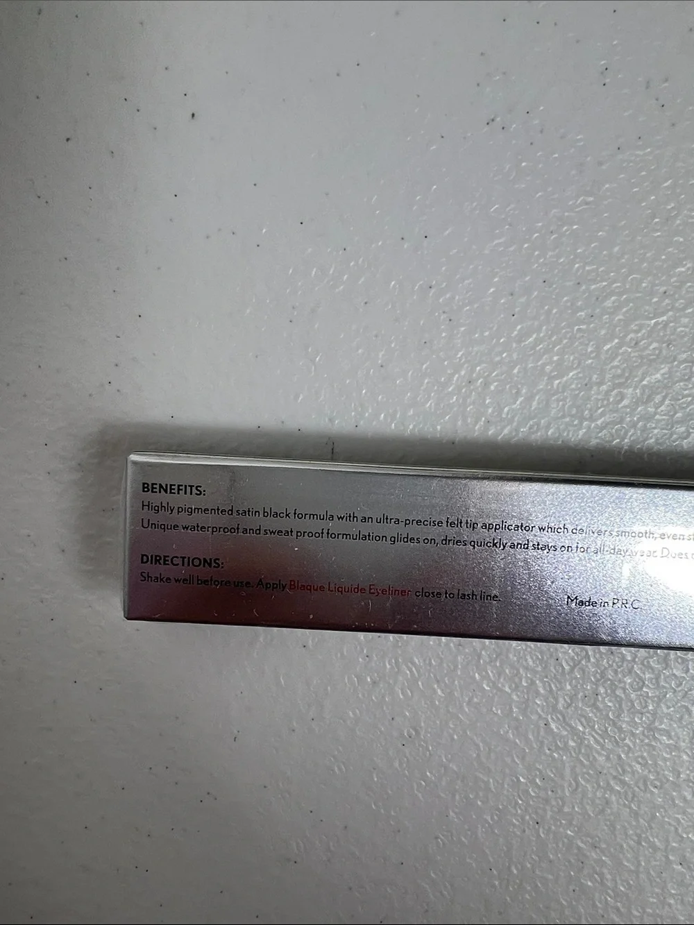 UZO Blaque Liquide Eyeliner NIP - Package is Sealed